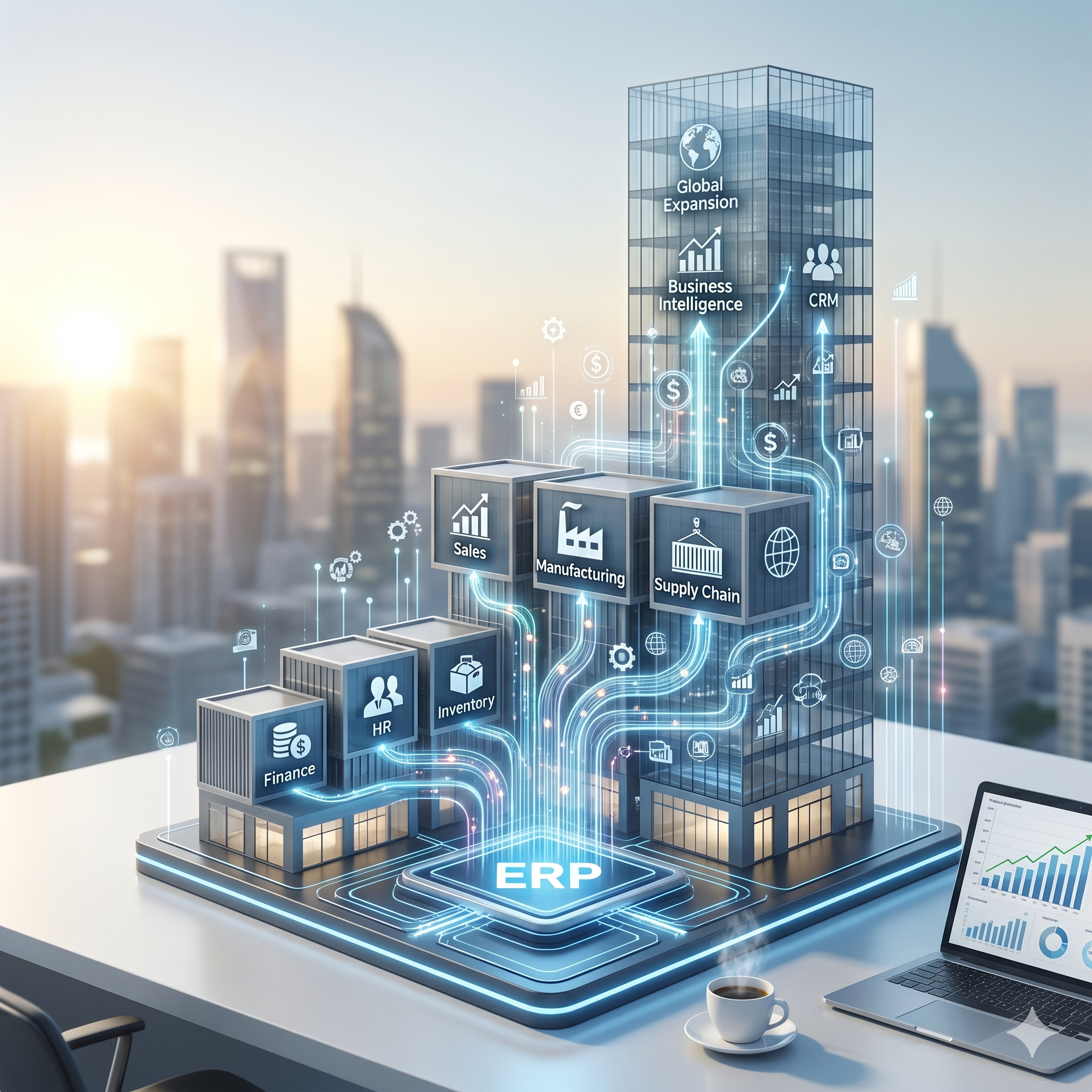 أنظمة ERP القابلة للتوسع