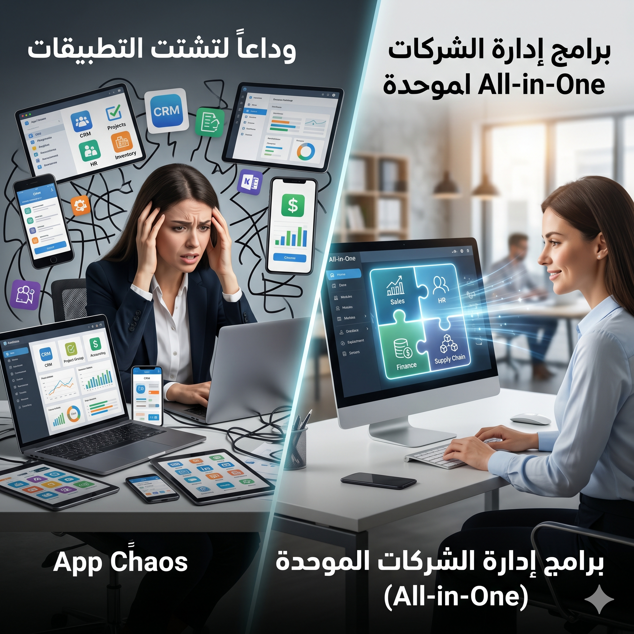 توفير الوقت باستخدام ERP